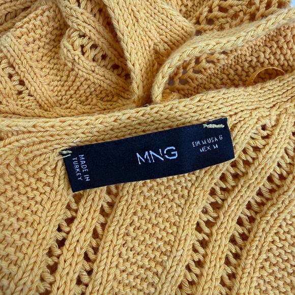 Mango | MNG Knit Dress with Openwork Detail | Size US 6 - Picture 8 of 9